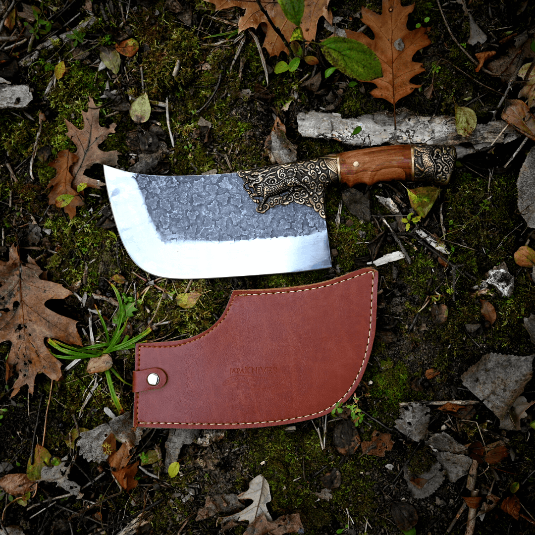 Legendary Stainless Steel Dragon Cleaver - JAPAKNIVES