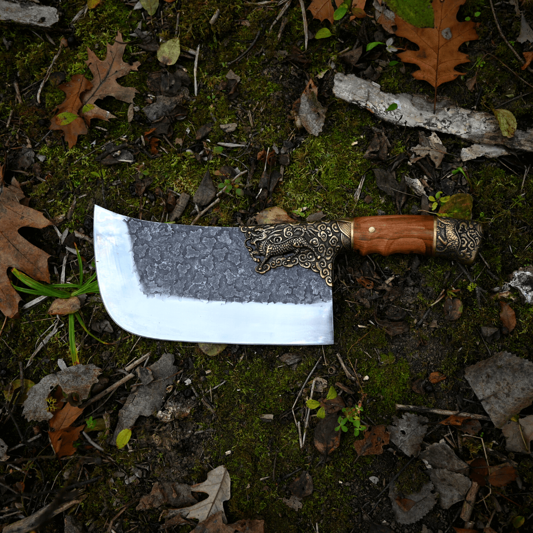 Legendary Stainless Steel Dragon Cleaver - JAPAKNIVES