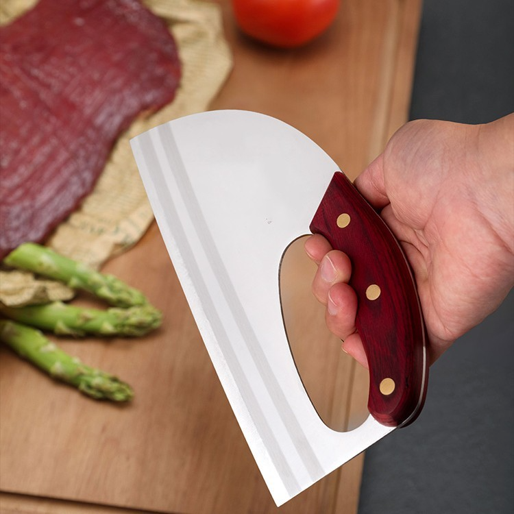 8.5" Curved Easy Handle Chef Knife - JAPAKNIVES