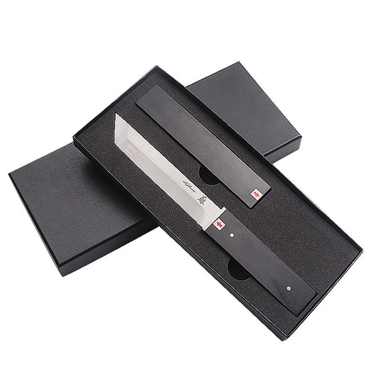 Onyx Black Traditional Samurai Chef Knife - JAPAKNIVES