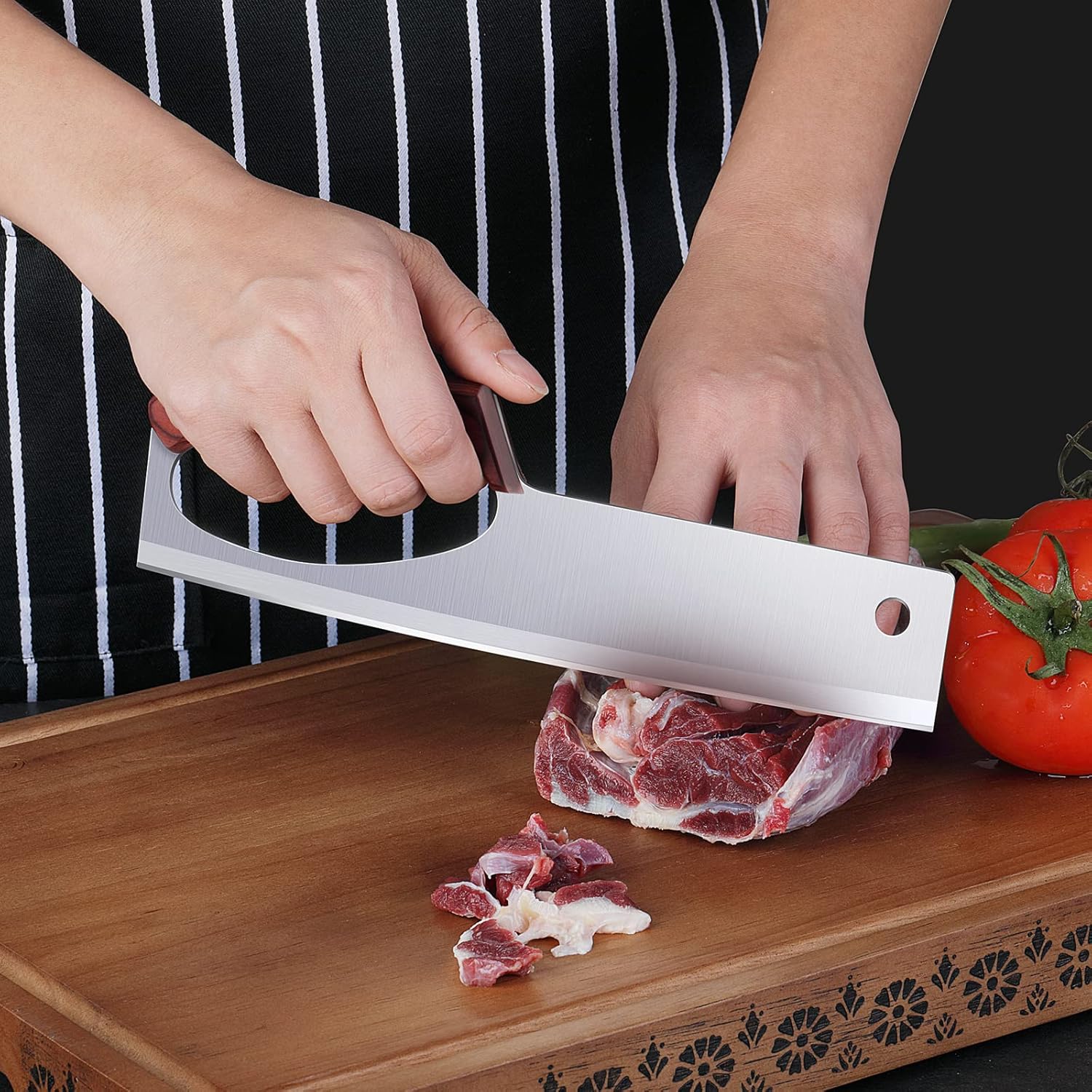 9.5" Slicer-Style Easy Handle Chef Knife - JAPAKNIVES