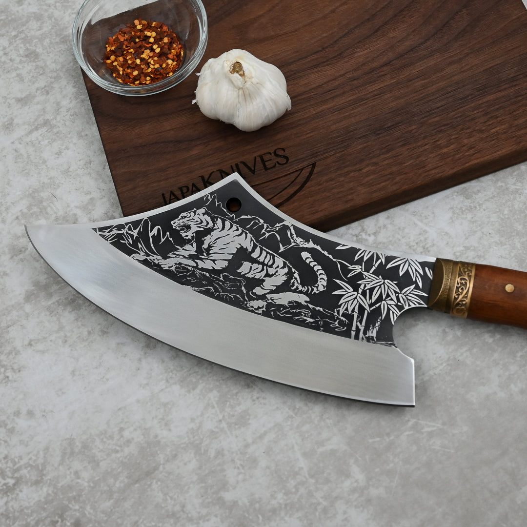 2025 Legendary Steel Tiger Cleaver - JAPAKNIVES