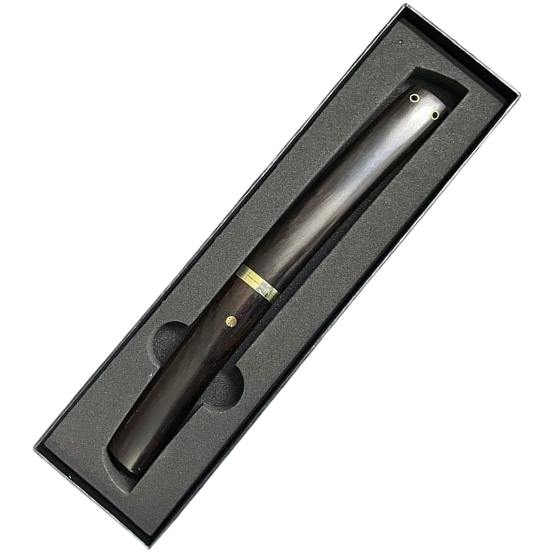 Damascus Onyx Black Samurai Chef Knife - JAPAKNIVES