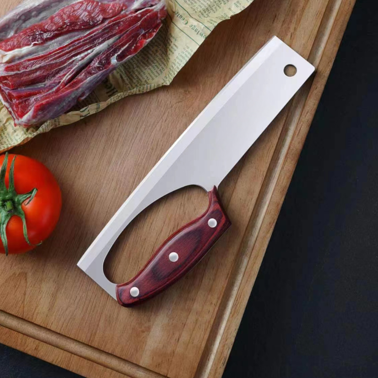 9.5" Slicer-Style Easy Handle Chef Knife - JAPAKNIVES