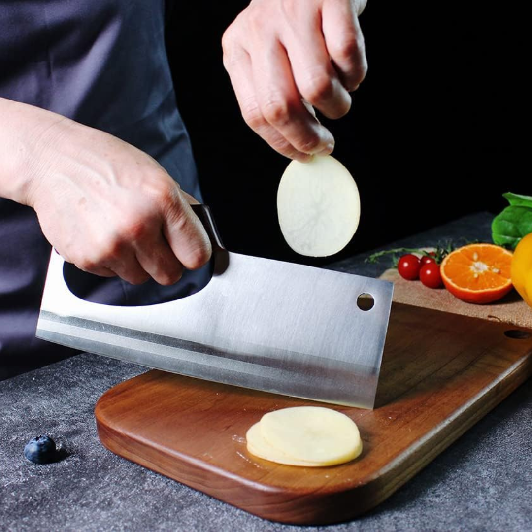 8" Slicer-Style Easy Handle Chef Knife | Offer Test - JAPAKNIVES