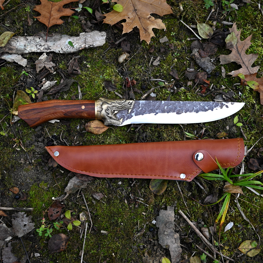 Legendary Carbon Steel Dragon Knife - JAPAKNIVES