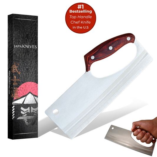 8" Slicer-Style Easy Handle Chef Knife - JAPAKNIVES