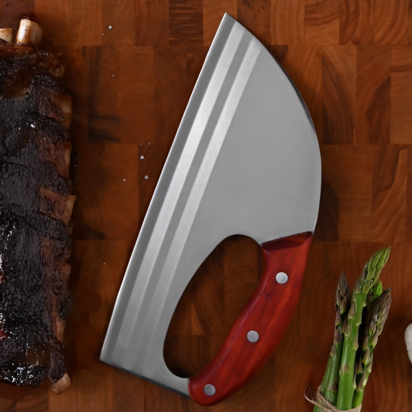 8.5" Curved Easy Handle Chef Knife