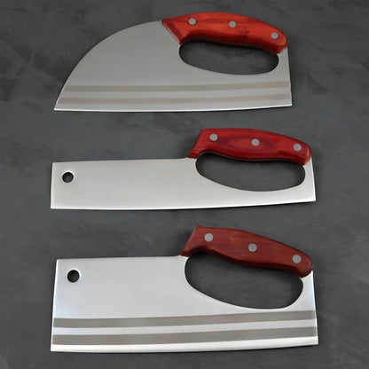 3-Piece Easy Handle Chef Knife Master Set